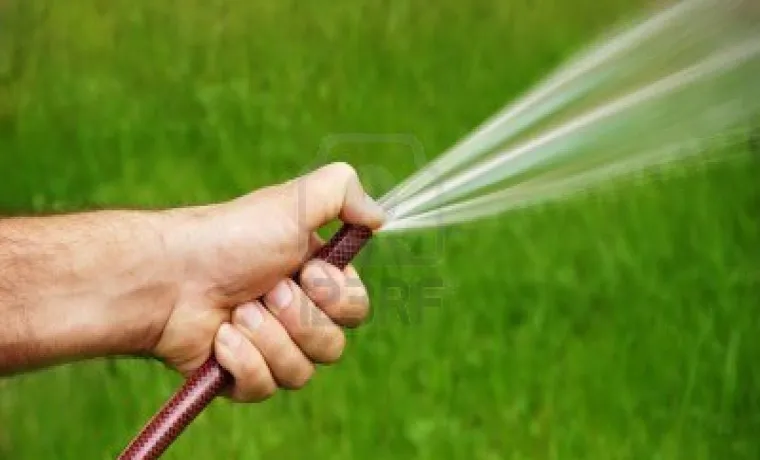 how do you increase garden hose water pressure