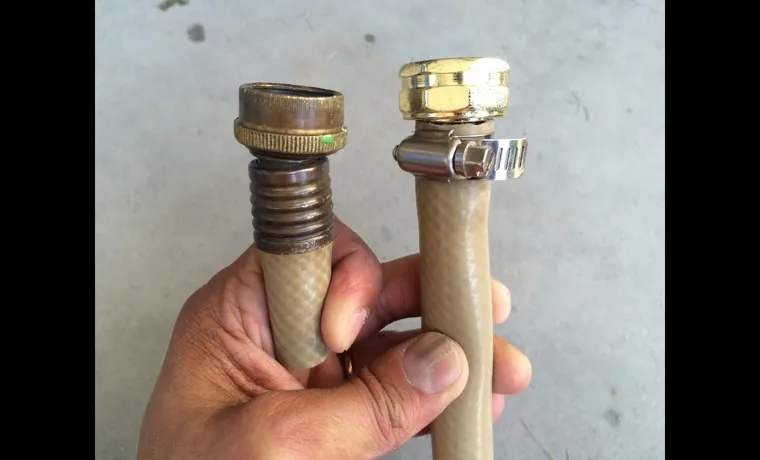 how do you replace the end of a garden hose