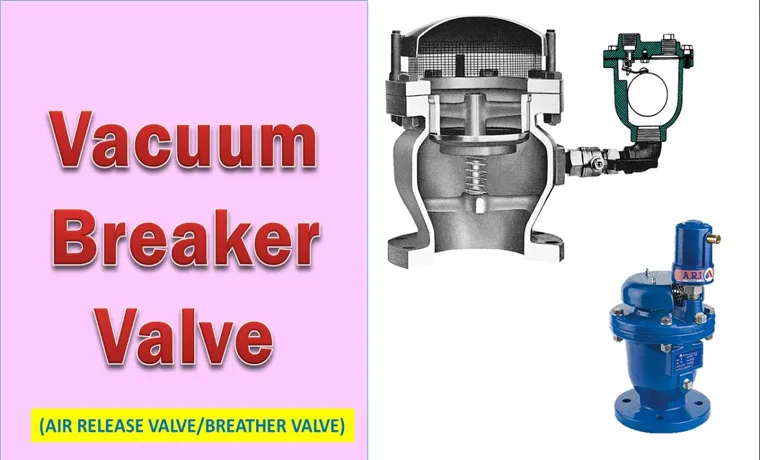 how does a garden hose vacuum breaker work