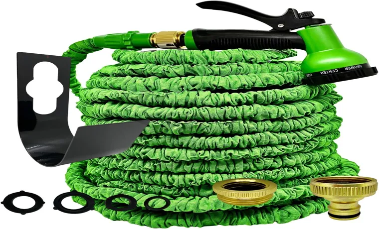 how does an expandable garden hose work