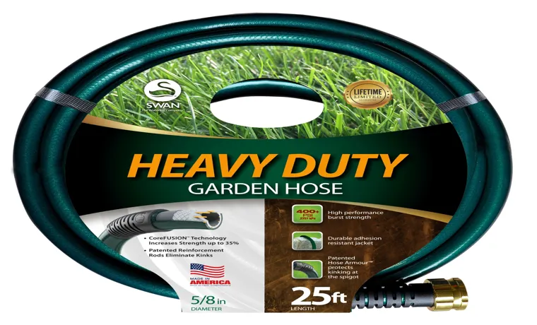 how heavy is a garden hose