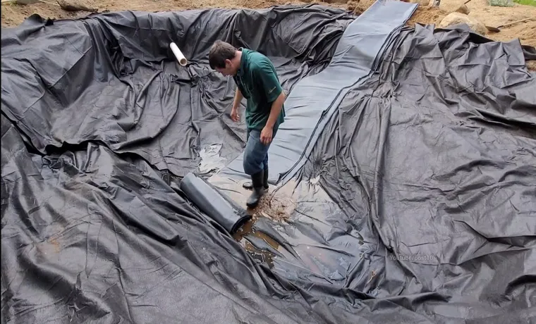 how long can a 14 mil pond liner last