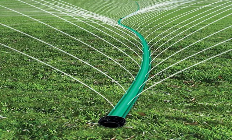 how long o use soaker hose in garden on potatoes