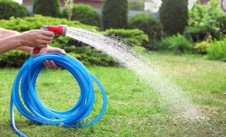 how many psi comes from nozzle on garden hose