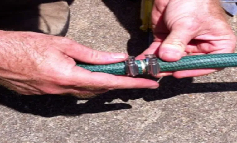 how tk repair tear garden hose