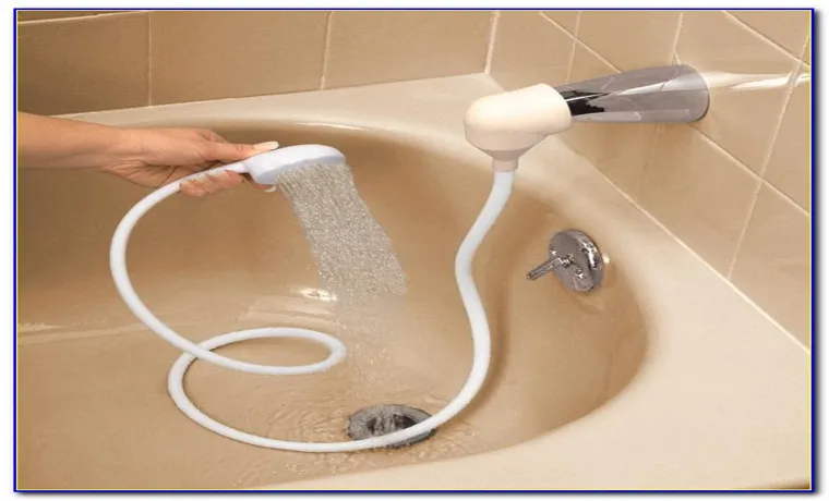 how to attach a garden hose to a bathtub faucet