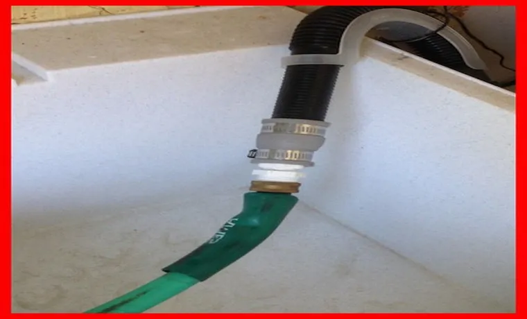 how to attach a garden hose to a washing machine