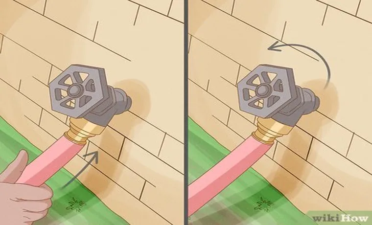 how to attach fitting to garden hose