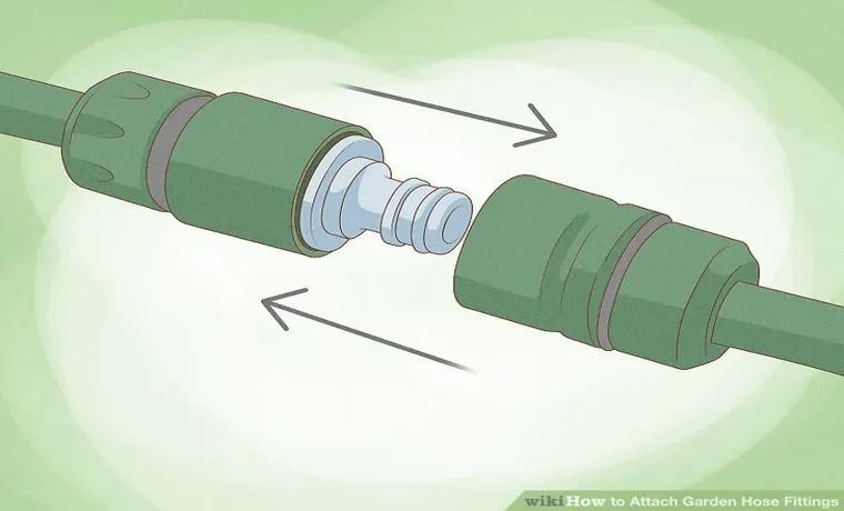 how to attach garden hose to end of pvc pipe