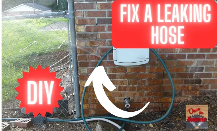 how to fix a hole in an expandable garden hose