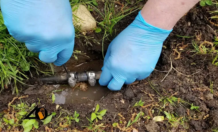 how to fix a punctured garden hose