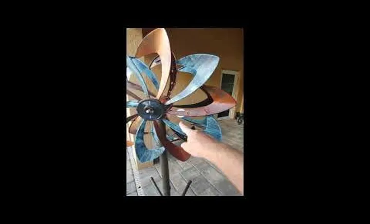 how to fix a wind spinner