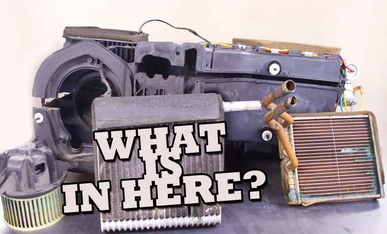how to flush a heater core with a garden hose