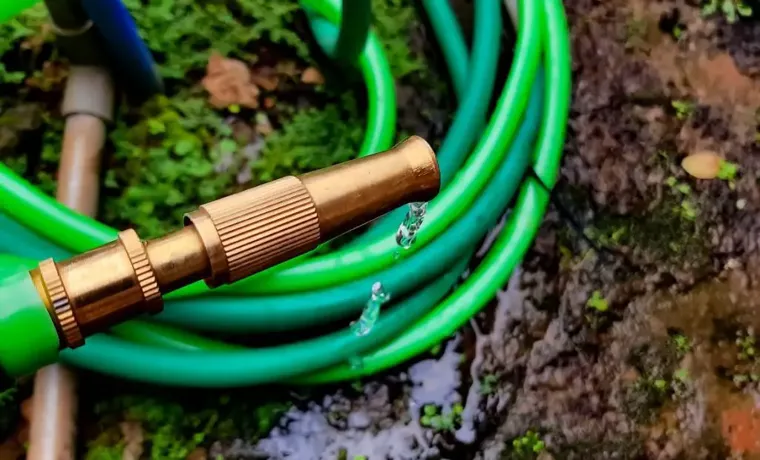 how to get a stuck nozzle off a garden hose