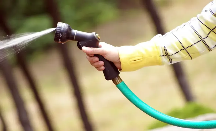 how to get a tight nozzle off a garden hose