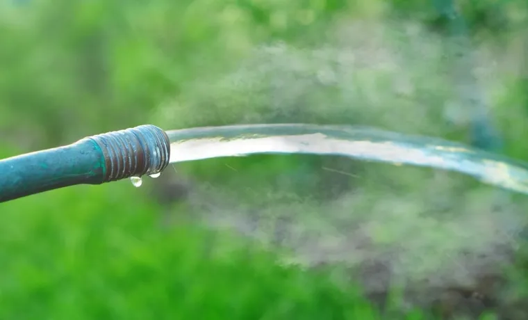 how to get hot water from garden hose