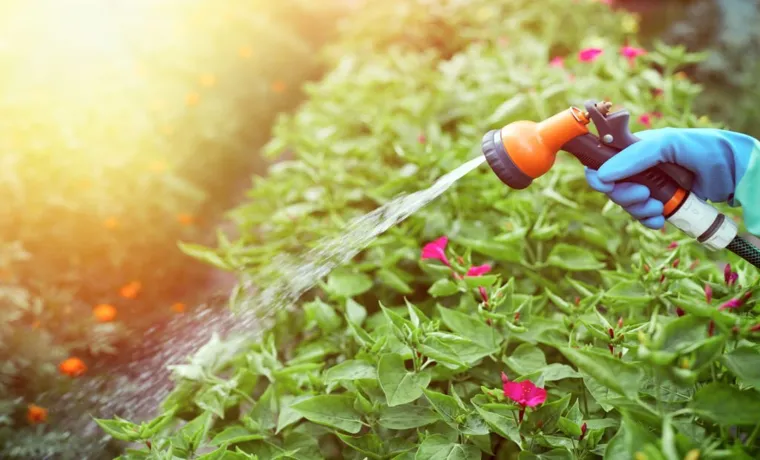 how to get more water pressure from your garden hose