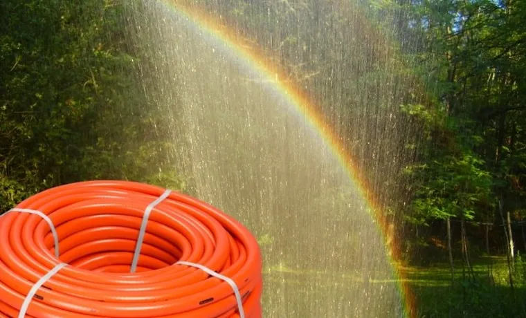 how to get warm water from garden hose