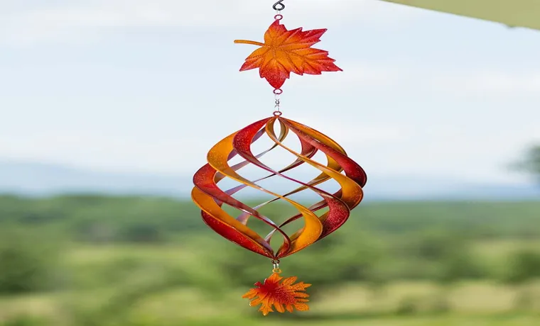 how to hang wind spinner