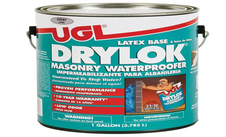 how to hold pond liner to drylok wall