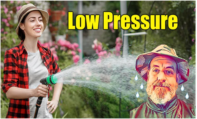 how to increase your garden hose water pressure