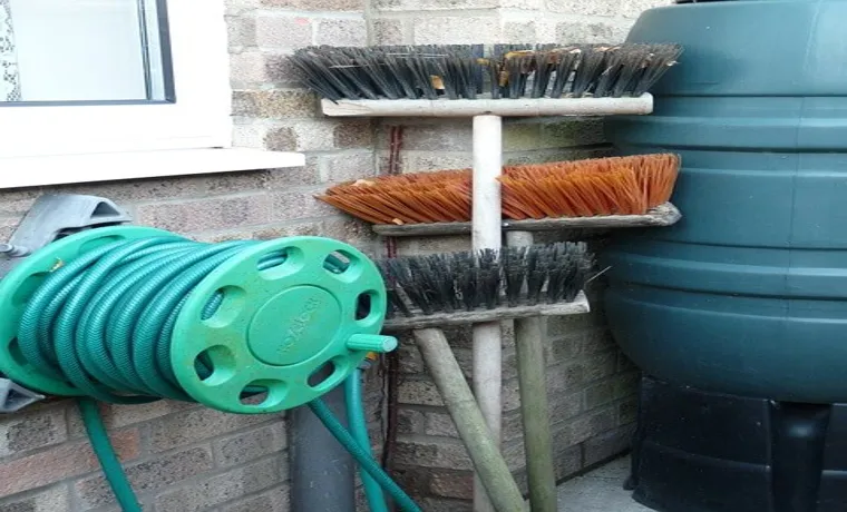 how to install a garden hose reel