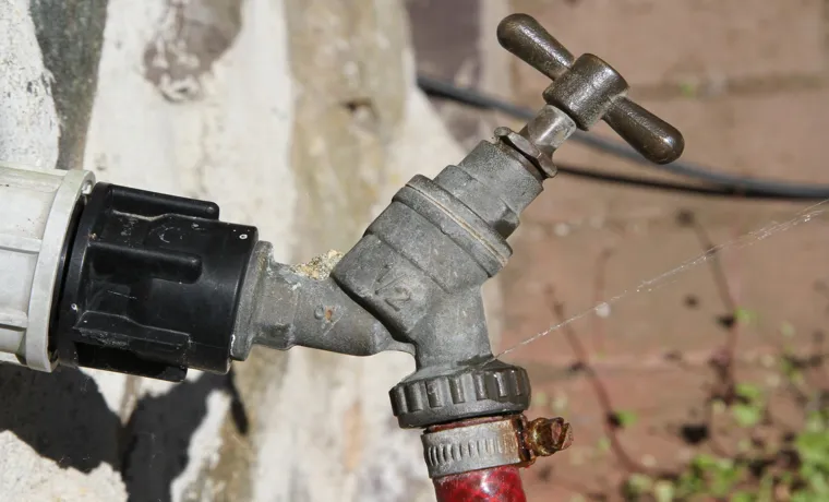 how to install a garden hose spigot