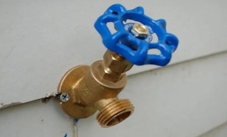 how to install a garden hose spigot