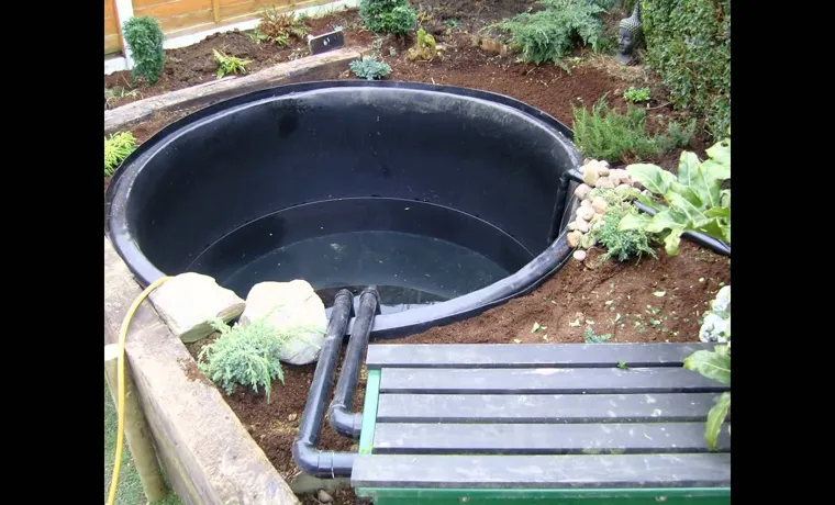 how to install a plastic pond liner