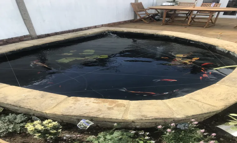 how to install a pond liner