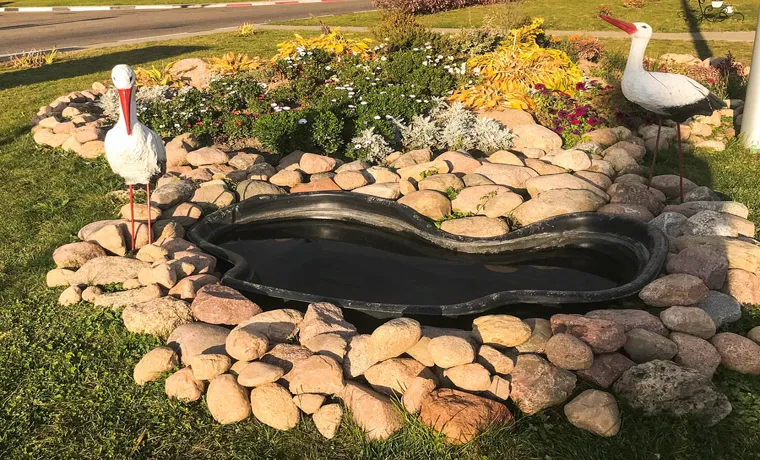 how to install a small pond liner