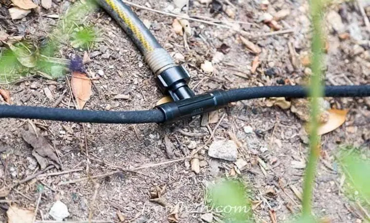 how to install a soaker hose in a garden
