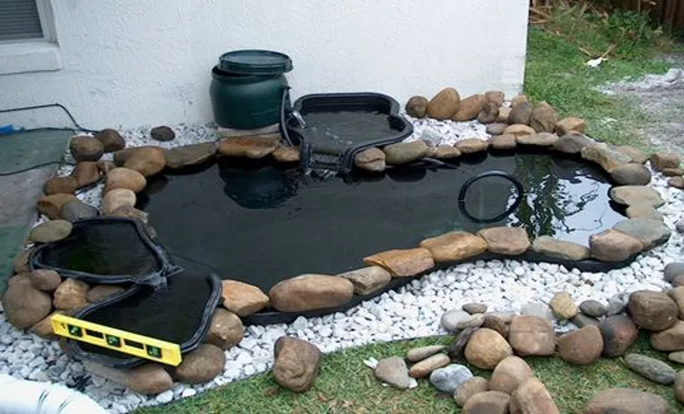 how to install preformed pond liner