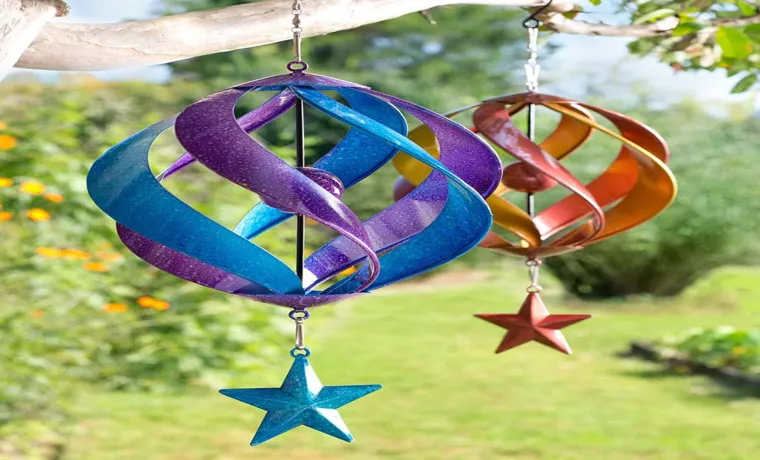 how to make a garden wind spinner
