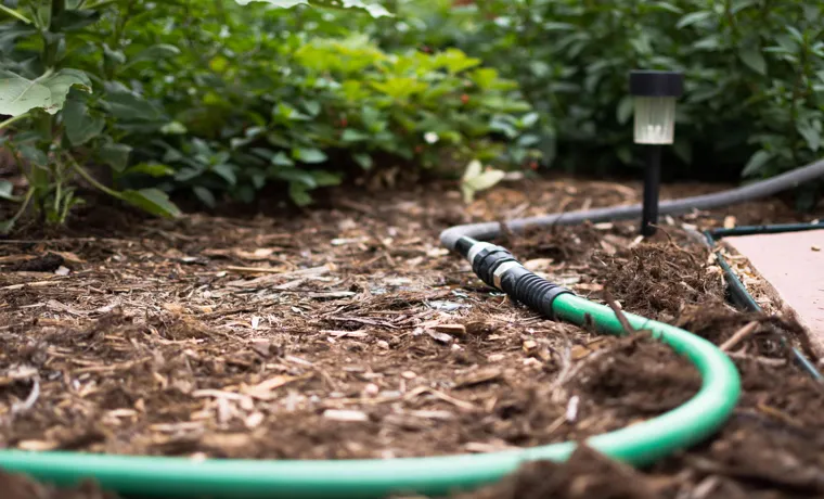 how to make a soaker hose for your garden