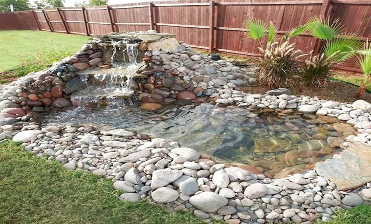 how to make a waterfall with pond liner