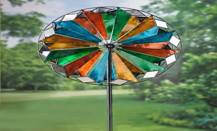 how to make a wind spinner from a bicycle wheel