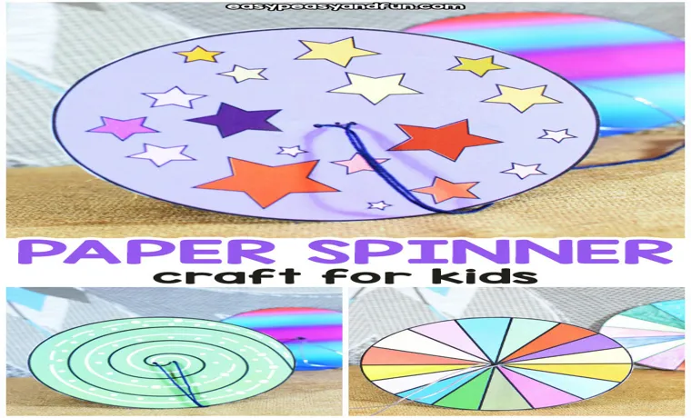 how to make a wind spinner out of paper
