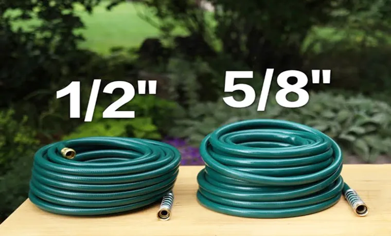 how to measure size of garden hose