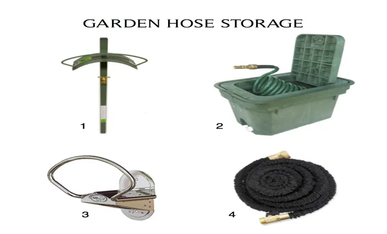 how to organize garden hose