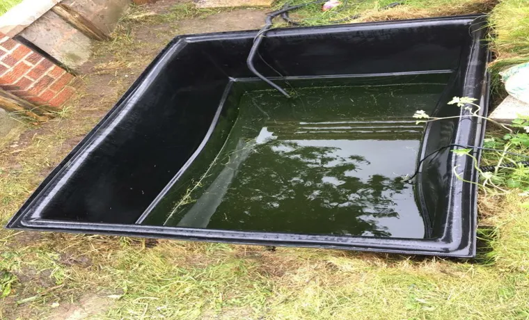 how to patch a plastic pond liner