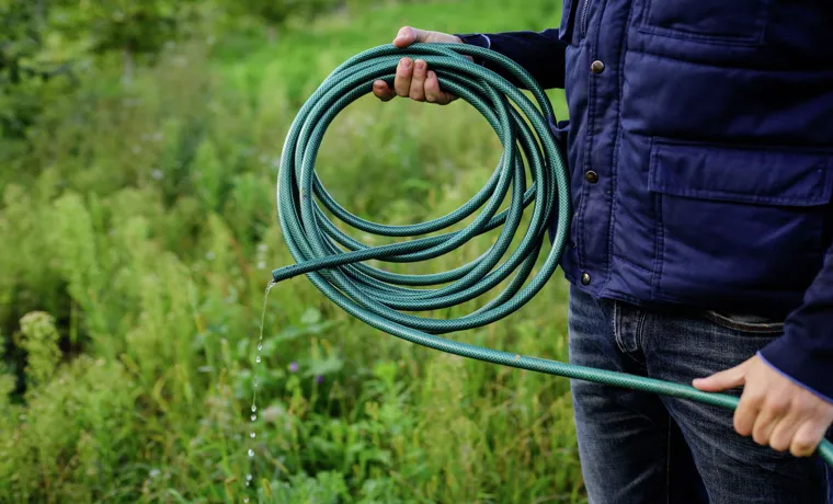 how to prepare garden hose for winter