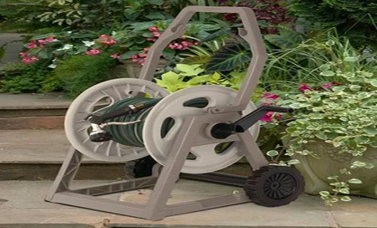 how to put a garden hose on a reel