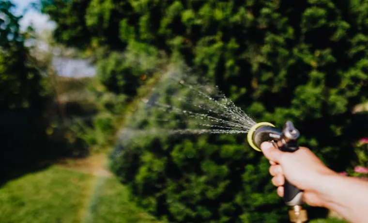 how to reduce water pressure on garden hose