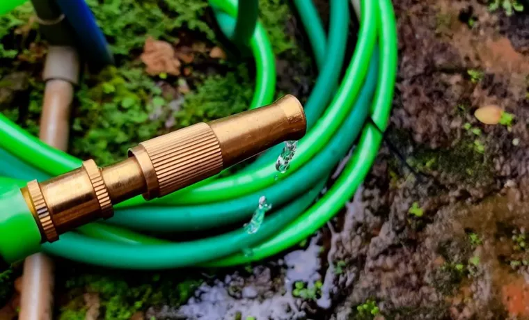 how to remove garden hose nozzle