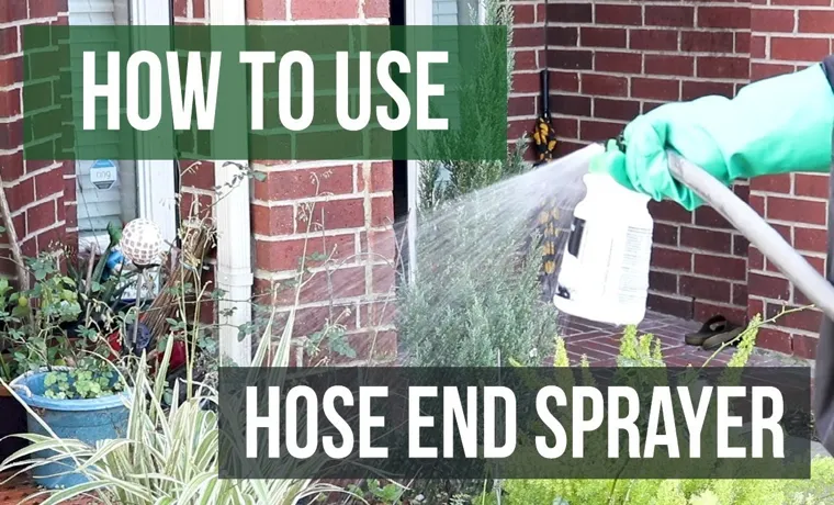 how to remove sprayer from garden hose