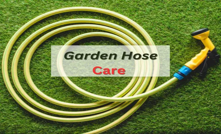 how to sanitize a garden hose