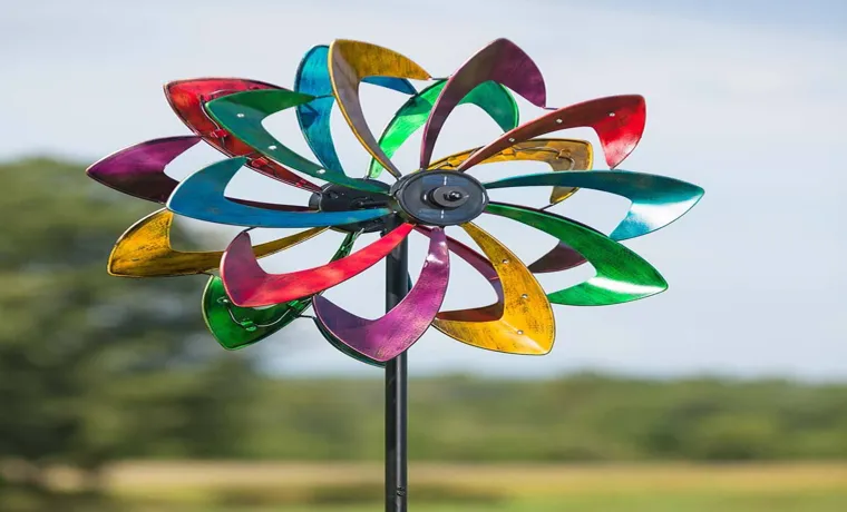how to set up a wind spinner