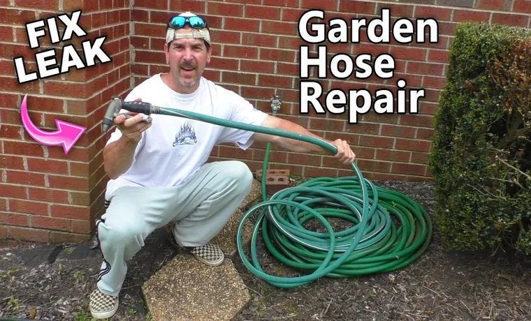 how to stop water leaking from garden hose