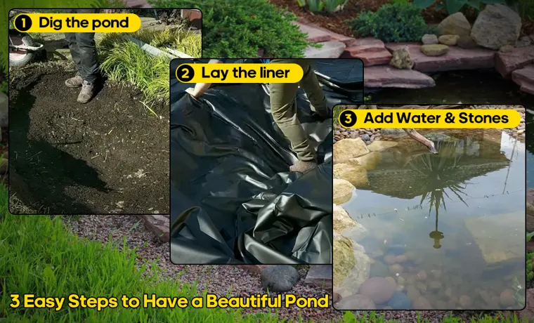 how to use pond liner